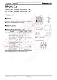 NP0G3D200A Datasheet Cover