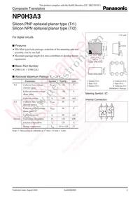 NP0H3A300A Datasheet Cover