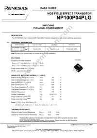 NP100P04PLG-E1-AY Datasheet Page 3