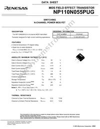 NP110N055PUG-E1-AY Datasheet Page 3