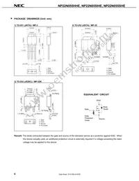 NP22N055SHE-E1-AY Datasheet Page 8