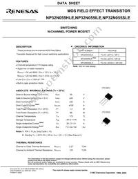 NP32N055SLE-E1-AY Datasheet Page 3