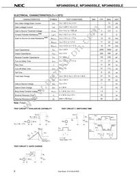 NP34N055SLE-E1-AY Datasheet Page 4