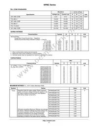 NP3500SBMCT3G Datasheet Page 2