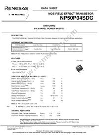 NP50P04SDG-E1-AY Datasheet Page 3