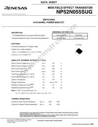 NP52N055SUG-E1-AY Datasheet Page 3