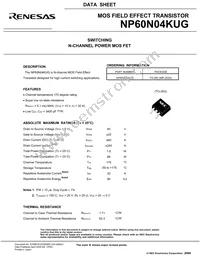 NP60N04KUG-E1-AY Datasheet Page 3