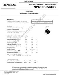 NP60N055KUG-E1-AY Datasheet Page 3