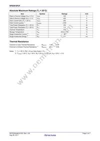 NP82N10PUF-E1-AY Datasheet Page 2