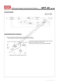 NPF-40-12 Datasheet Page 3