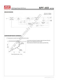 NPF-40D-42 Datasheet Page 3