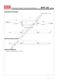 NPF-60-54 Datasheet Page 6