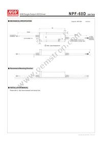 NPF-60D-20 Datasheet Page 7