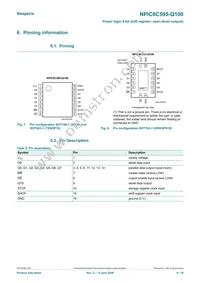 NPIC6C595PW-Q100 Datasheet Page 4