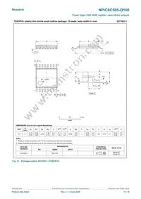 NPIC6C595PW-Q100 Datasheet Page 15