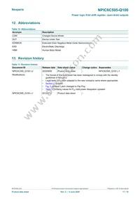 NPIC6C595PW-Q100 Datasheet Page 17