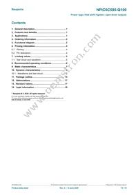 NPIC6C595PW-Q100 Datasheet Page 19