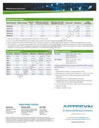 NPS25-M Datasheet Page 3