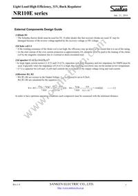 NR119E Datasheet Page 7