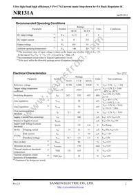 NR131A Datasheet Page 3