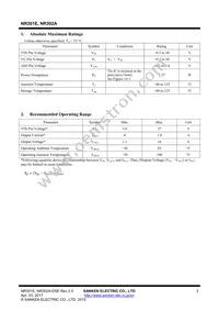NR301E Datasheet Page 3