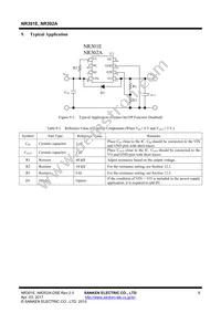 NR301E Datasheet Page 8