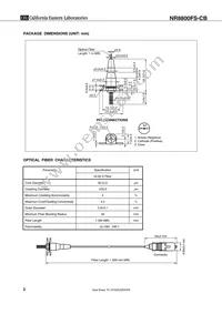 NR8800FS-CB-AZ Datasheet Page 2