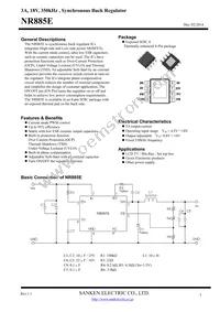 NR885E Datasheet Cover