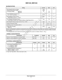 NRVB1035G Datasheet Page 2