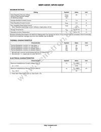 NRVB140ESFT3G Datasheet Page 2