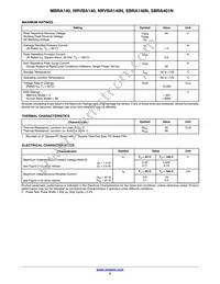 NRVBA140T3G-VF01 Datasheet Page 2