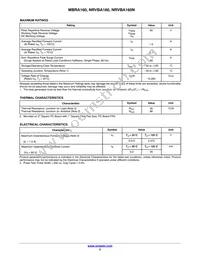 NRVBA160T3G-VF01 Datasheet Page 2