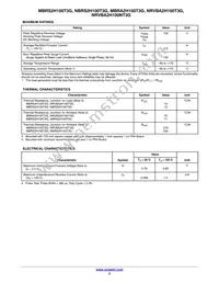 NRVBA2H100T3G Datasheet Page 2
