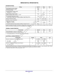 NRVBAF260T3G Datasheet Page 2