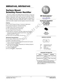 NRVBAF440T3G Datasheet Cover