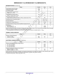 NRVBB30H30CT-1G Datasheet Page 2
