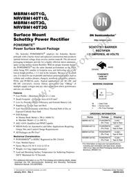 NRVBM140T1G Datasheet Cover