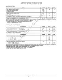 NRVBM2H100T3G Datasheet Page 2