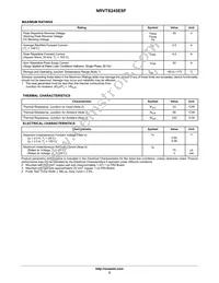 NRVTS245ESFT3G Datasheet Page 2