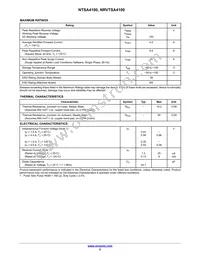 NRVTSA4100T3G Datasheet Page 2