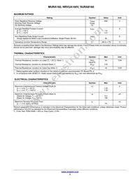 NRVUA160VT3G Datasheet Page 2