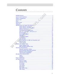 NS9750B-0-C125 Datasheet Page 3
