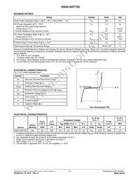 NSA5.0AFT3G Datasheet Page 2