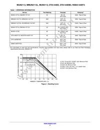 NSBA144EF3T5G Datasheet Page 2