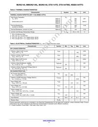 NSBA144TF3T5G Datasheet Page 4