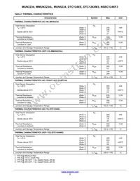 NSBC124XF3T5G Datasheet Page 3