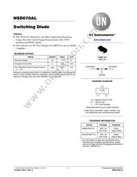 NSD070ALT1G Datasheet Cover