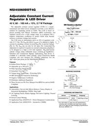 NSI45060DDT4G Datasheet Cover