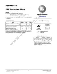 NSPM1041BMUTBG Datasheet Cover