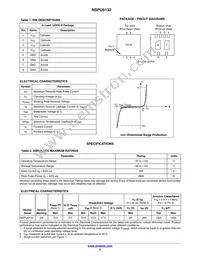 NSPU5132MUTBG Datasheet Page 2